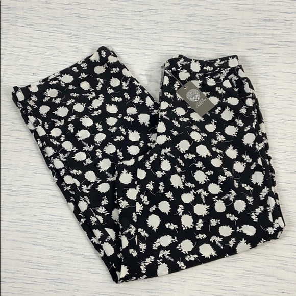 NWT Vince Camuto Floral Shadows Wide Leg Pants - Picture 3 of 11